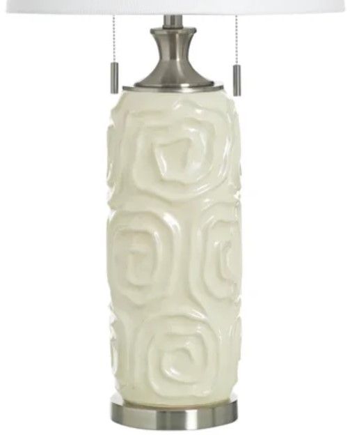 Stylecraft Kastov Cream Table Lamp-2