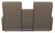 La-Z-Boy® Lennon Hemp Manual Wall Reclining Loveseat with Console-2