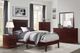 Mazin Furniture Seabright Cherry Twin Bed-2