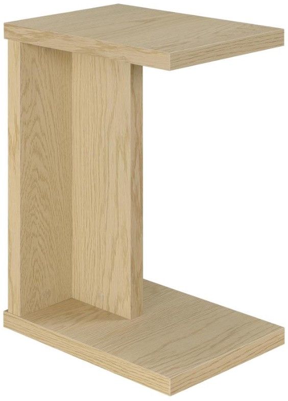 Coaster® Clower Light Oak Side Table-0