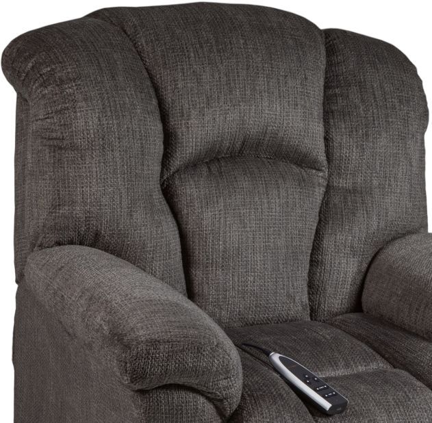 HomeStretch Equalizer Charcoal Power Lift Recliner-1