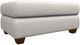 La-Z-Boy® Charlie Ivory Leather Ottoman-0