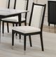 Furniture of America® Maidstone 2-Piece Black/White Side Chair-2