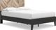 Signature Design by Ashley® Piperton 4-Piece Two-Tone Brown/Black Full Panel Platform Bed Set-1