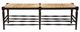 Furniture Classics Reed Beige/Black Bench-1