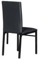 Mazin Furniture Tempe II 5-Piece Black/Dark Brown Dinette Set-3