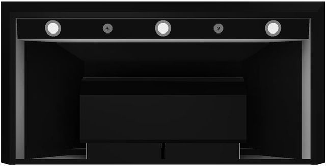 Vent-A-Hood® 42" Black Euro Style Wall Mounted Range Hood-2