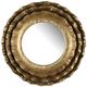A & B Home Gold Metal Wall Mirror-1
