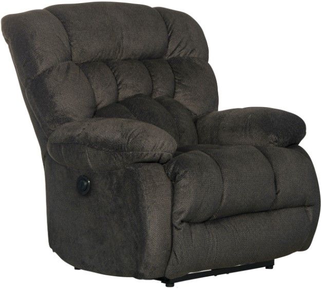 Catnapper® Daly Cobblestone Power Lay Flat Recliner-0