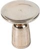 A & B Home Antique Polished Gold Side Table-2