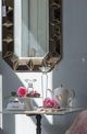 A & B Home Crystal Clear 12" Candle Holder-1