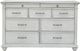 Benchcraft® Kanwyn 3-Piece Whitewash Queen Panel Bed Set-2