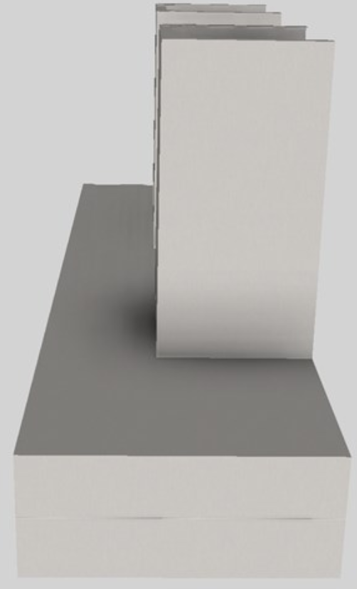Vent-A-Hood® 66" Stainless Steel Contemporary Wall Mounted Range Hood-1