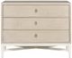 Vanguard® Furniture Vanguard Prosser Pure White/Silver Thread Chest-1