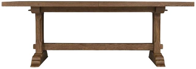 Hooker® Furniture Driftwood Worn Saddle Dining Table-2