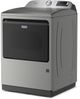 Maytag® 7.4 Cu. Ft. Classic Silver Front Load Gas Dryer with Pet Pro Option-4