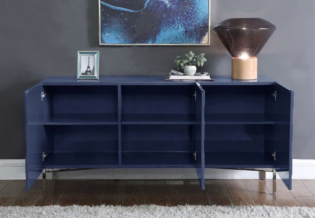 Meridian Furniture Collette Navy Blue Sideboard-3