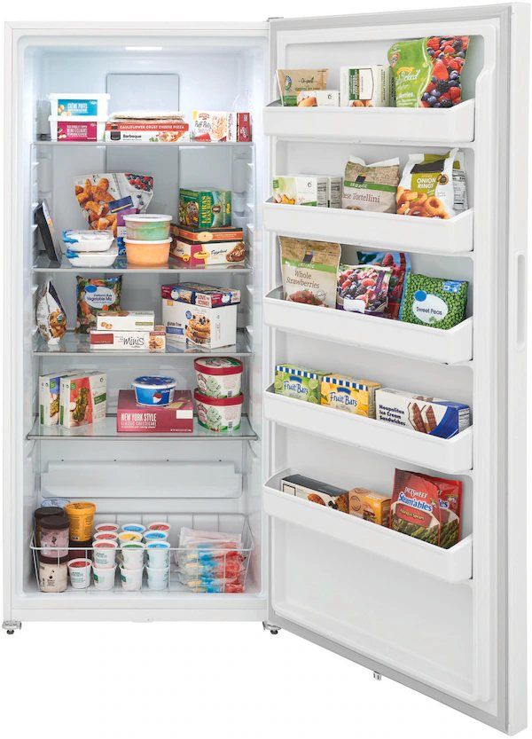 Frigidaire® 20.0 Cu. Ft. White Upright Freezer-4