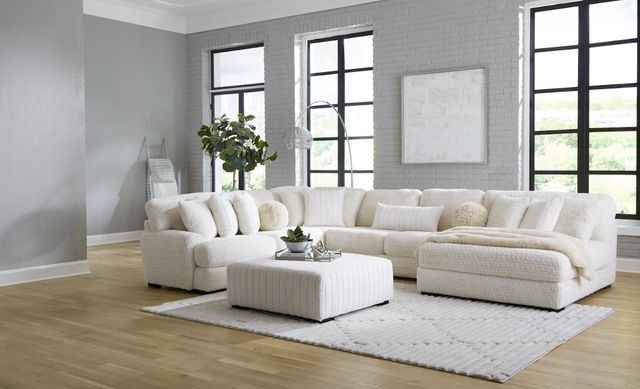 Albany Industries 3-Piece Doodle Ivory Sectional-1