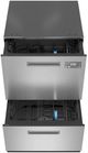GE Profile™ 24" Fingerprint Resistant Stainless Steel Double Drawer Dishwasher-1