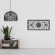 Propac Metal Scroll Frame Dark Gray Wall Art-1