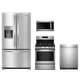 Whirlpool® 4 Piece Kitchen Package-Fingerprint Resistant Stainless Steel-0