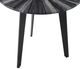 Armen Living Nina Gray Coffee Table with Black Base-2