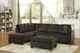 Homelegance® Emilio Chocolate Ottoman-1