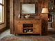 Sunny Designs™ Sedona Rustic Oak Buffet with Slate-1