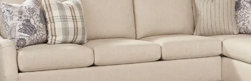 Huntington House Saddle 2-Piece Customizable Sectional with Right-Arm Facing Sofa-1