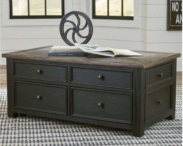 Signature Design by Ashley® Tyler Creek Grayish Brown/Black Coffee Table -3