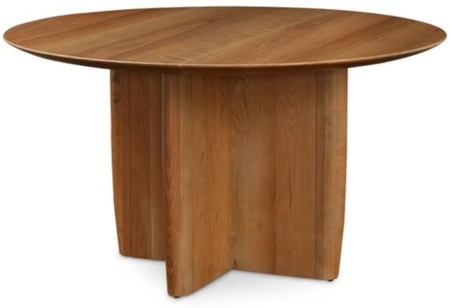 Bassett® Furniture Dresden Sedona Medium Cherry 54" Round Dining Table-0