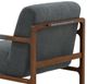 Dovetail Furniture Jordi Brown/Sepulveda Blue Occasional Chair-5