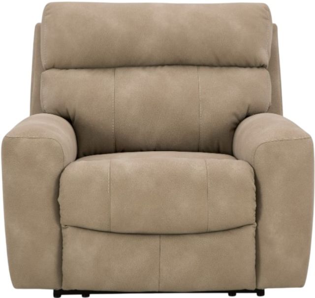 Signature Design by Ashley® Next-Gen DuraPella Sand Power Recliner with Adjustable Headrest-1