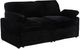Coaster® Collins Black Modular Power Loveseat-0