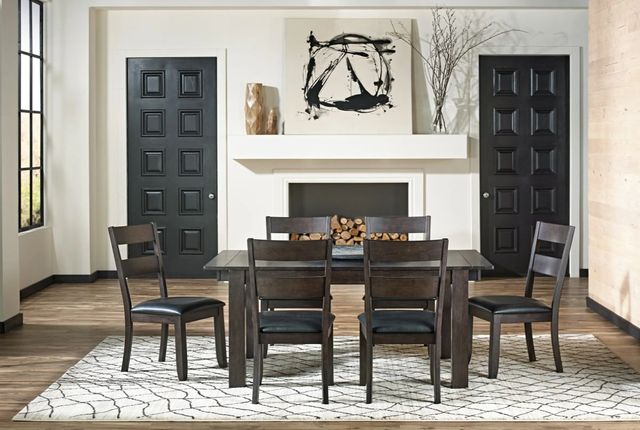 A-America® Mariposa Warm Gray Dining Table-2
