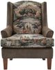 Best® Home Furnishings Customizable Field & Stream Home Andrea Wing Back Chair with Dark Walnut Legs-1