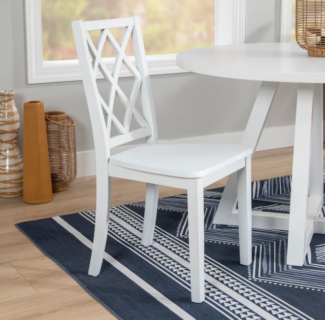 Powell® Maui White Side Chair -1