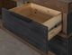 International Furniture Direct Tuxedo Black/Brown TV Stand-3