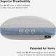 BEDGEAR® Flow Performance® 3.0 Memory Foam Medium Soft Standard Pillow-5