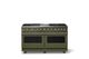Viking® 5 Series 60" Martini Pro Style Dual Fuel (NG) Range with Brushed Brass Trim-0