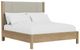 Riverside Furniture Davie Pale Oak King Upholstered Panel Bed-0