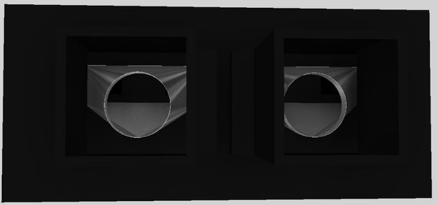 Vent-A-Hood® 60" Black Contemporary Island Range Hood-1