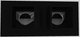Vent-A-Hood® 60" Black Contemporary Island Range Hood-1