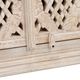 Crestview Collection Lattice White Wash Cabinet-4