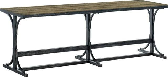 Hooker® Furniture La Grange Von Rosenberg Black/Wash Off Bed Bench-0