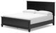 Signature Design by Ashley® Lanolee Black California King Panel Bed-2