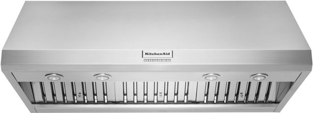 KitchenAid® 48'' Stainless Steel Commercial-Style Wall-Mount Canopy Range Hood-0
