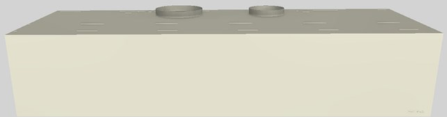 Vent-A-Hood® 60" Biscuit Wall Mounted Range Hood-0