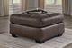 Benchcraft® Barlin Mills Umber Oversized Accent Ottoman-3